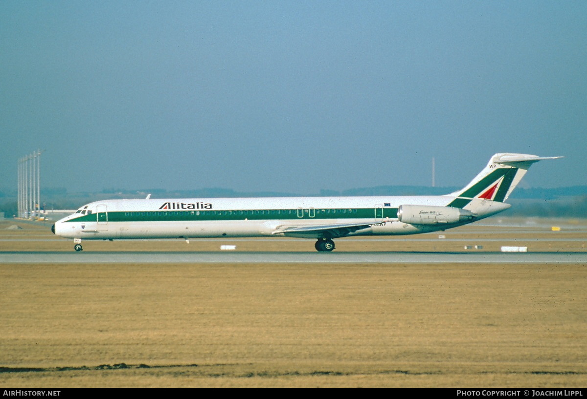 Aircraft Photo of I-DAWP | McDonnell Douglas MD-82 (DC-9-82) | Alitalia | AirHistory.net #287867