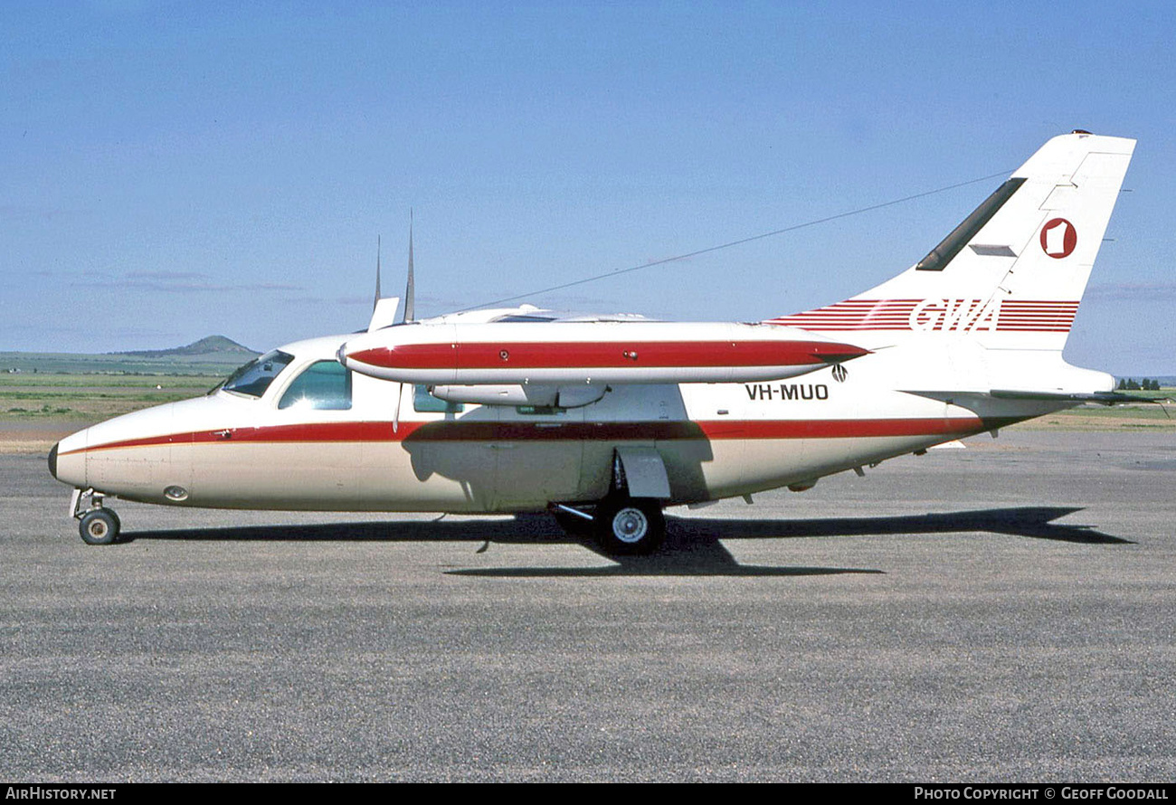 Aircraft Photo of VH-MUO | Mitsubishi MU-2K (MU-2B-25) | Great Western Aviation - GWA | AirHistory.net #287874