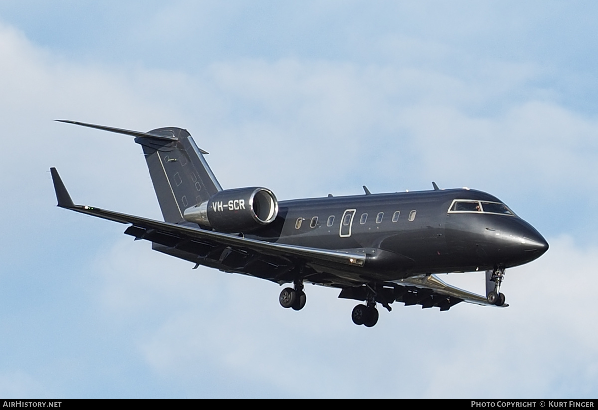 Aircraft Photo of VH-SCR | Bombardier Challenger 604 (CL-600-2B16) | AirHistory.net #287885