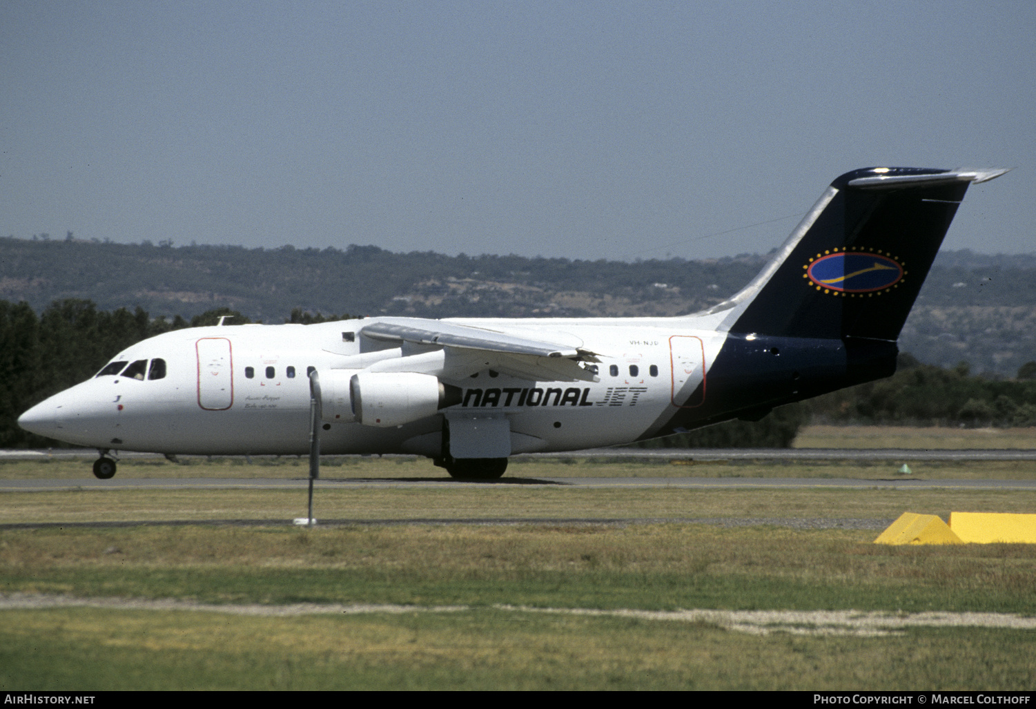 Aircraft Photo of VH-NJD | British Aerospace BAe-146-100 | National Jet Systems | AirHistory.net #287894