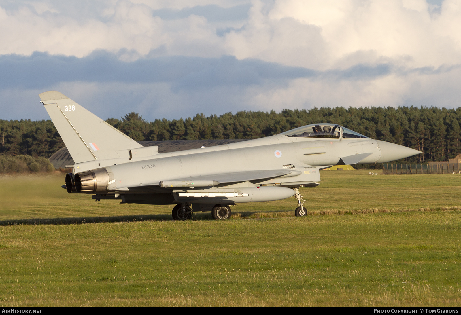 Aircraft Photo of ZK338 | Eurofighter EF-2000 Typhoon FGR4 | UK - Air Force | AirHistory.net #287911