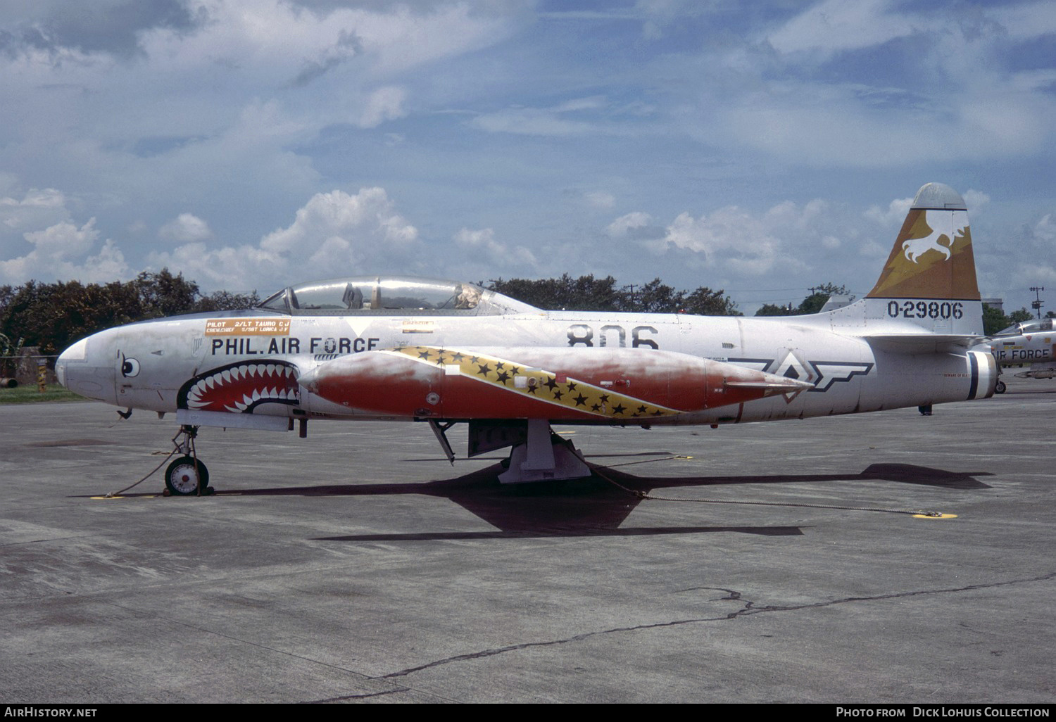 Aircraft Photo of 0-29806 | Lockheed T-33A | Philippines - Air Force | AirHistory.net #287925