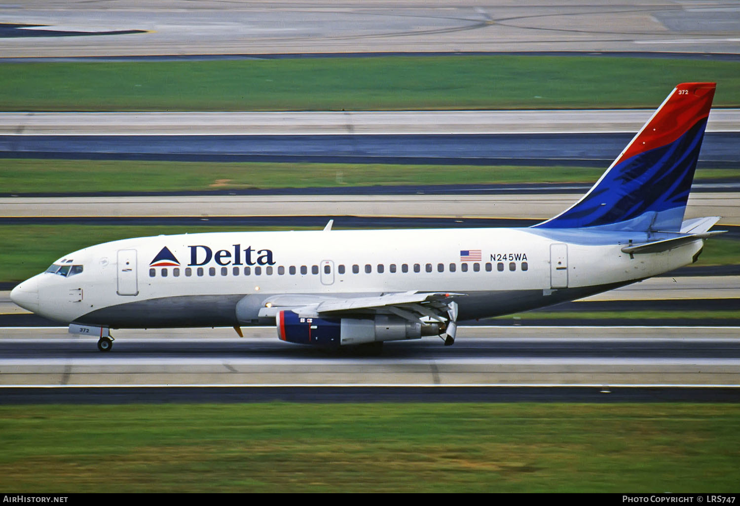 Aircraft Photo of N245WA | Boeing 737-247/Adv | Delta Air Lines | AirHistory.net #287947