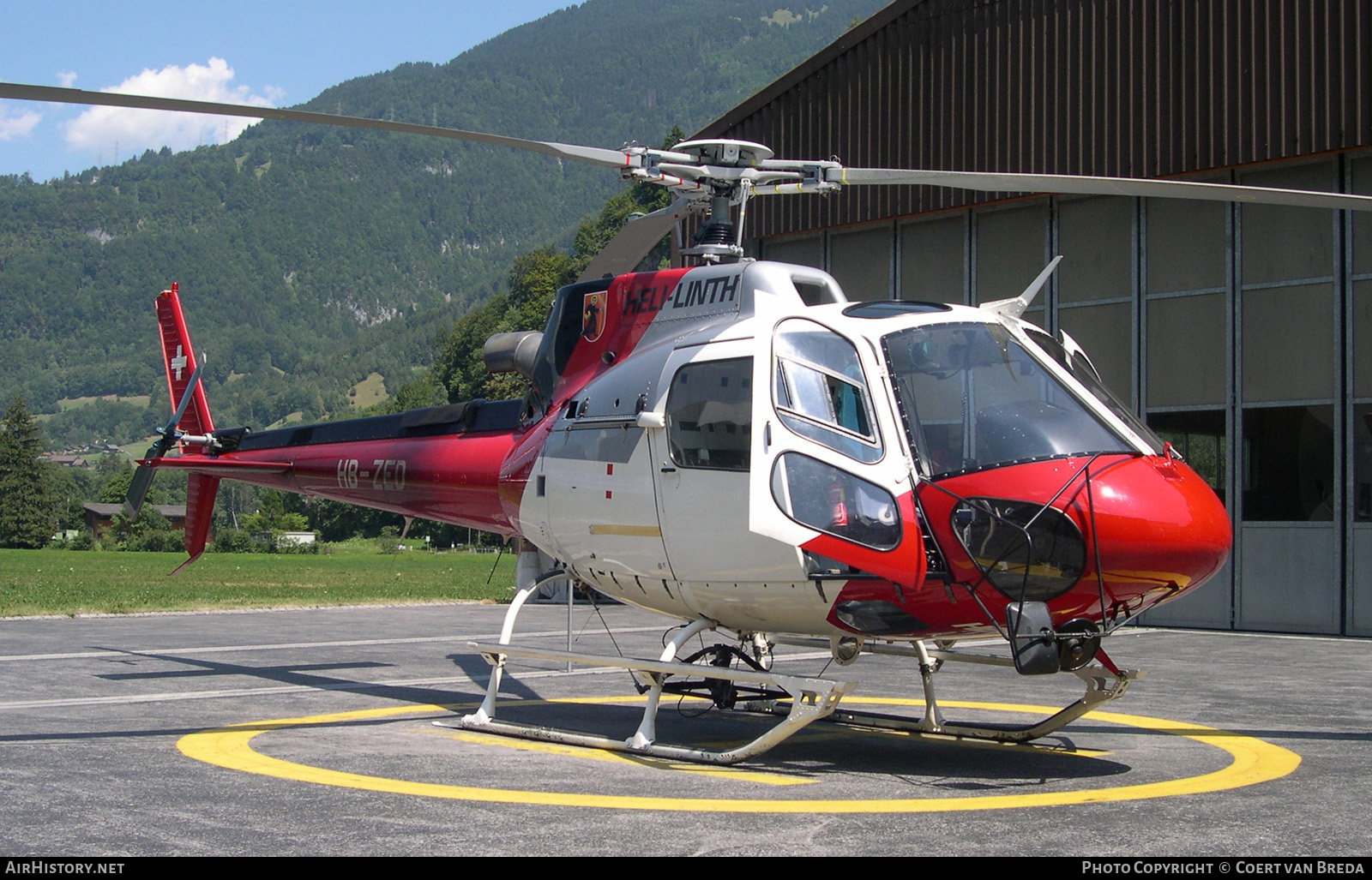 Aircraft Photo of HB-ZED | Aerospatiale AS-350B-3 Ecureuil | Heli-Linth | AirHistory.net #287972