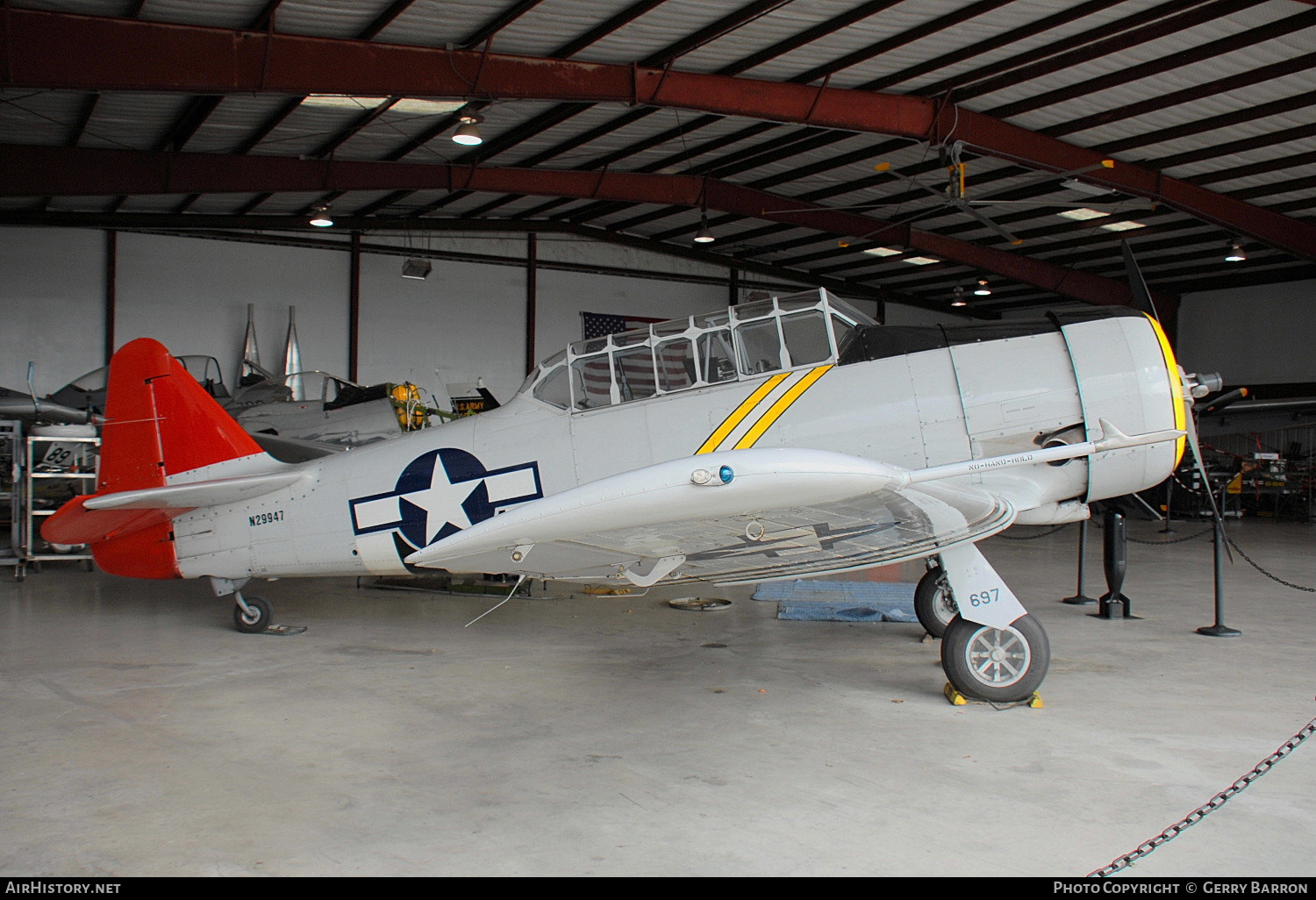 Aircraft Photo of N29947 | North American AT-6D Texan | USA - Air Force | AirHistory.net #287973