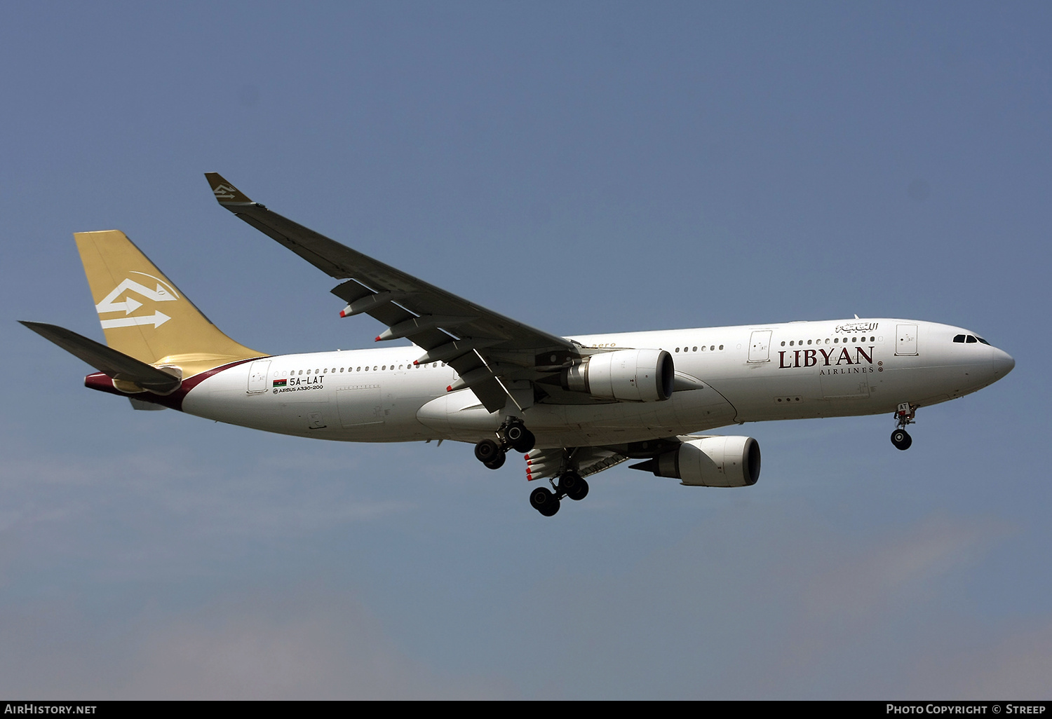 Aircraft Photo of 5A-LAT | Airbus A330-202 | Libyan Airlines | AirHistory.net #287991