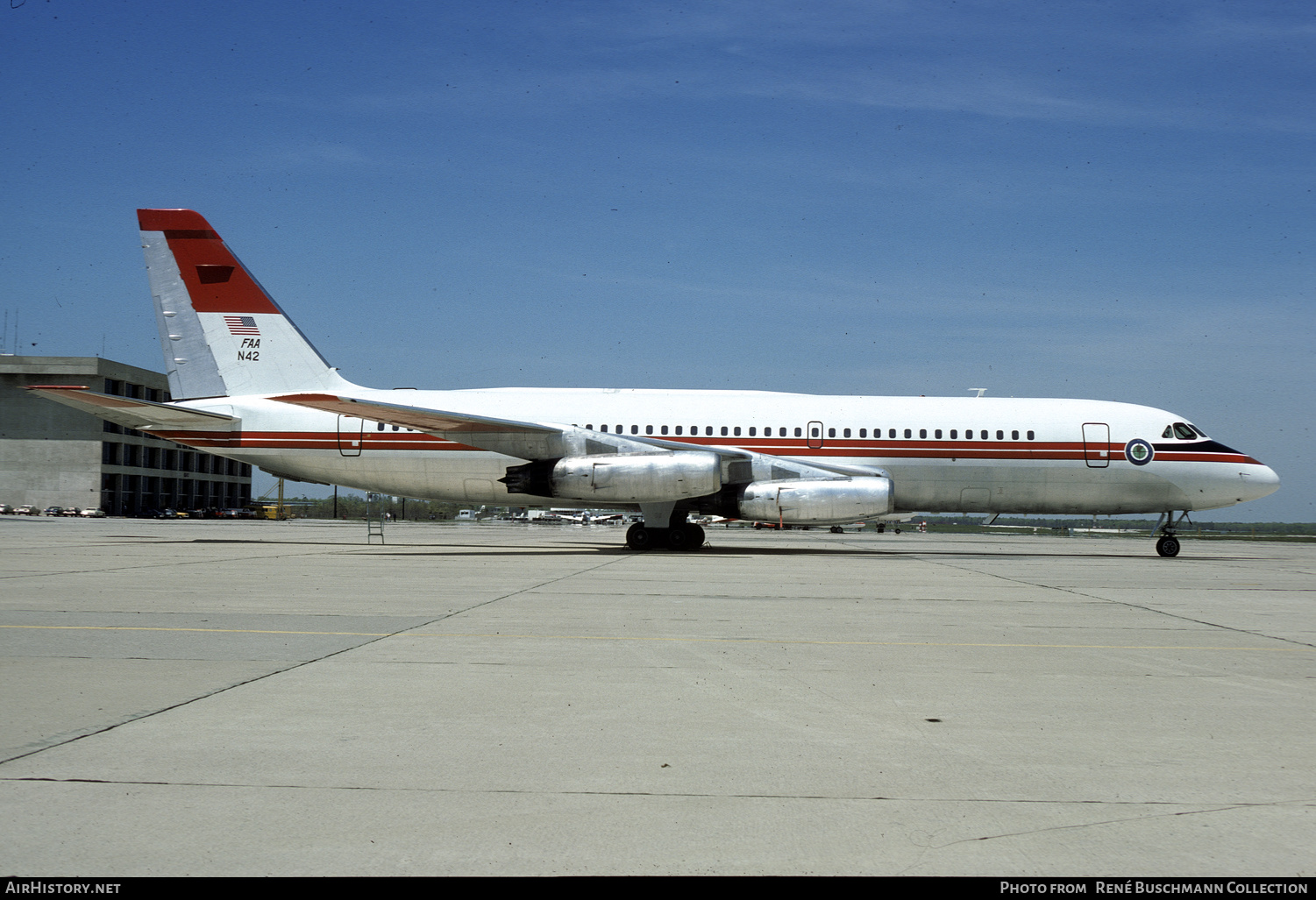 Aircraft Photo of N42 | Convair 880M (22M-21) | FAA - Federal Aviation Administration | AirHistory.net #287999
