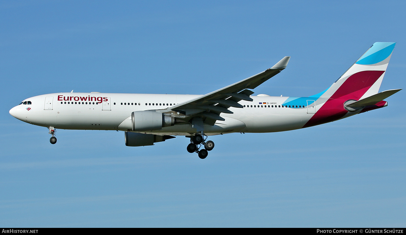 Aircraft Photo of D-AXGC | Airbus A330-203 | Eurowings | AirHistory.net #288000