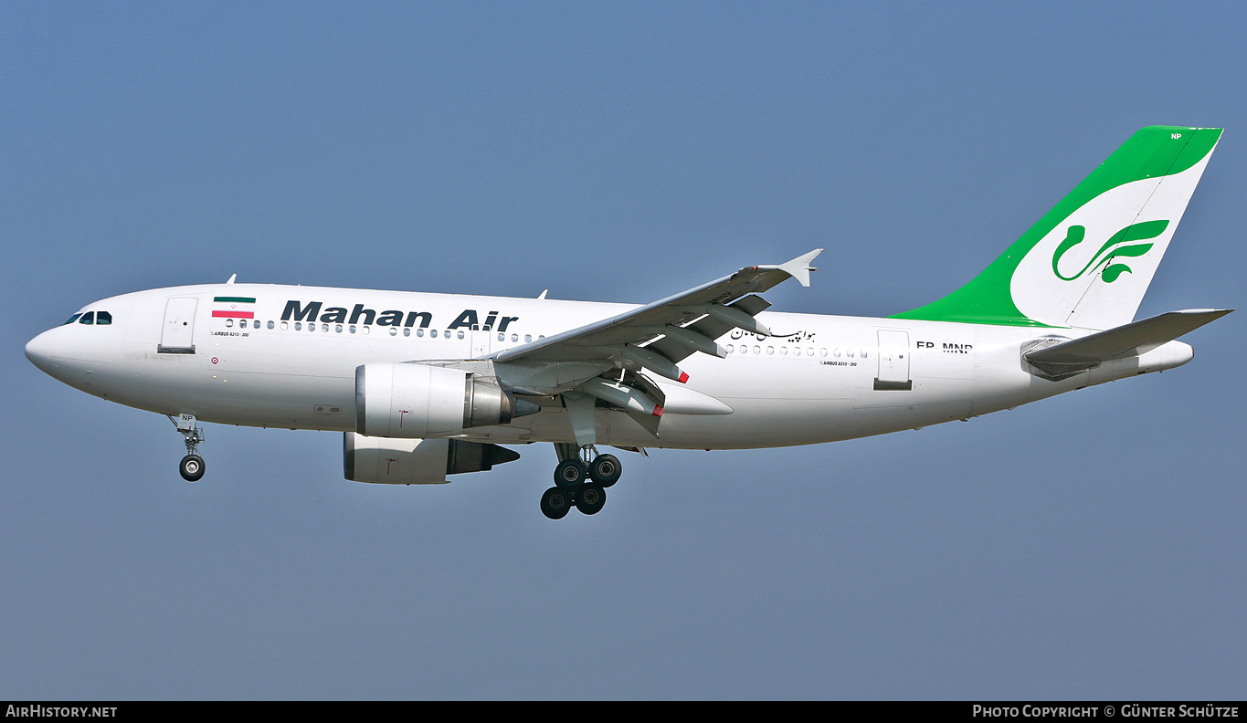 Aircraft Photo of EP-MNP | Airbus A310-308 | Mahan Air | AirHistory.net #288001