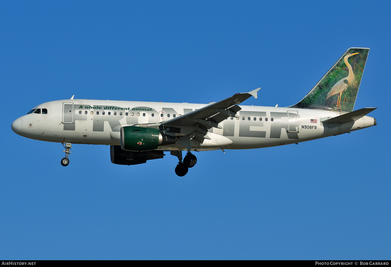 Aircraft Photo of N908FR | Airbus A319-111 | Frontier Airlines | AirHistory.net #288002