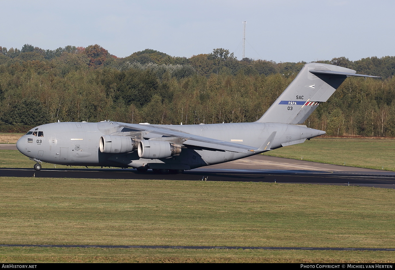 Aircraft Photo of 03 | Boeing C-17A Globemaster III | Hungary - Air Force | AirHistory.net #288011