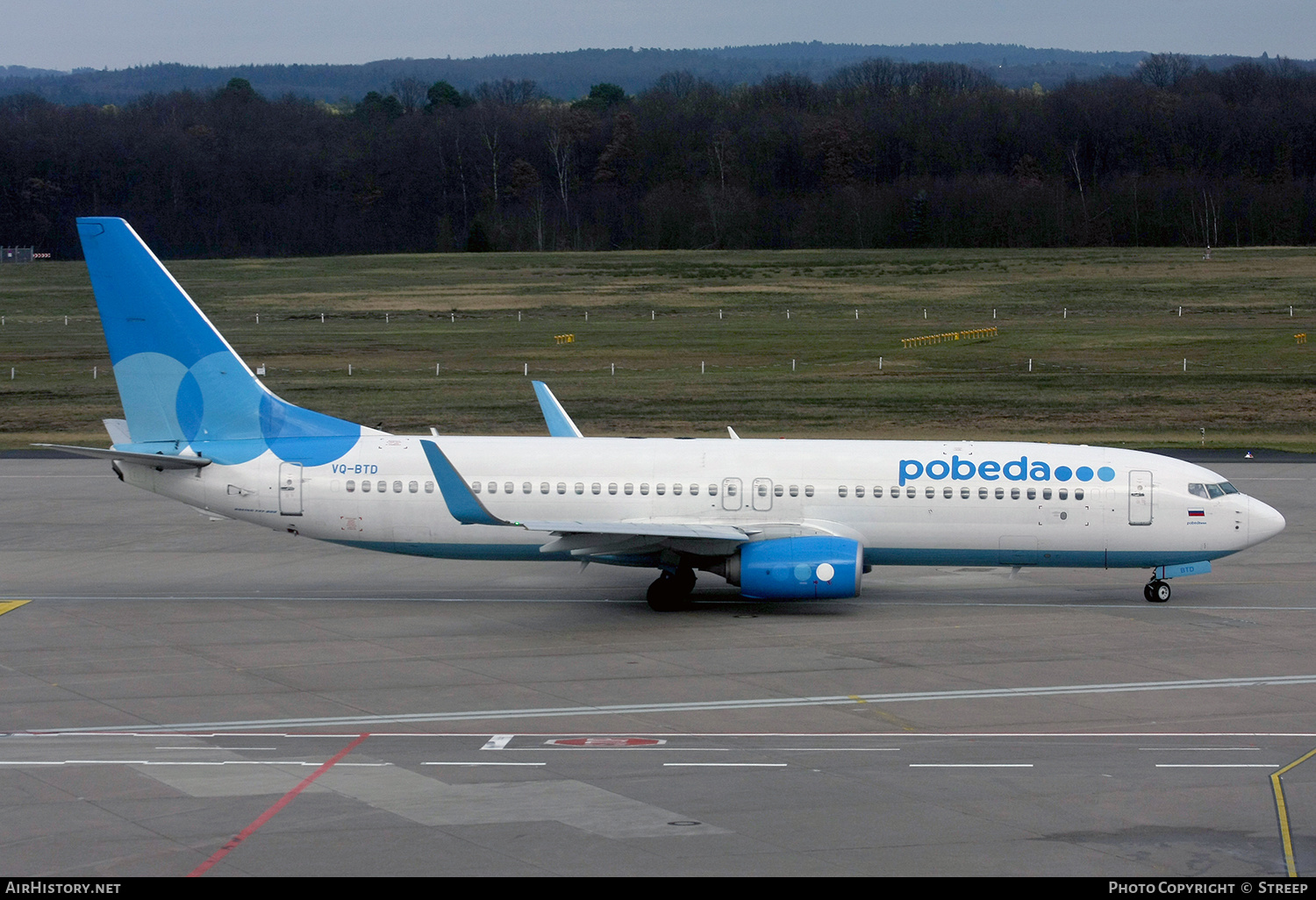 Aircraft Photo of VQ-BTD | Boeing 737-8MA | Pobeda Airlines | AirHistory.net #288026
