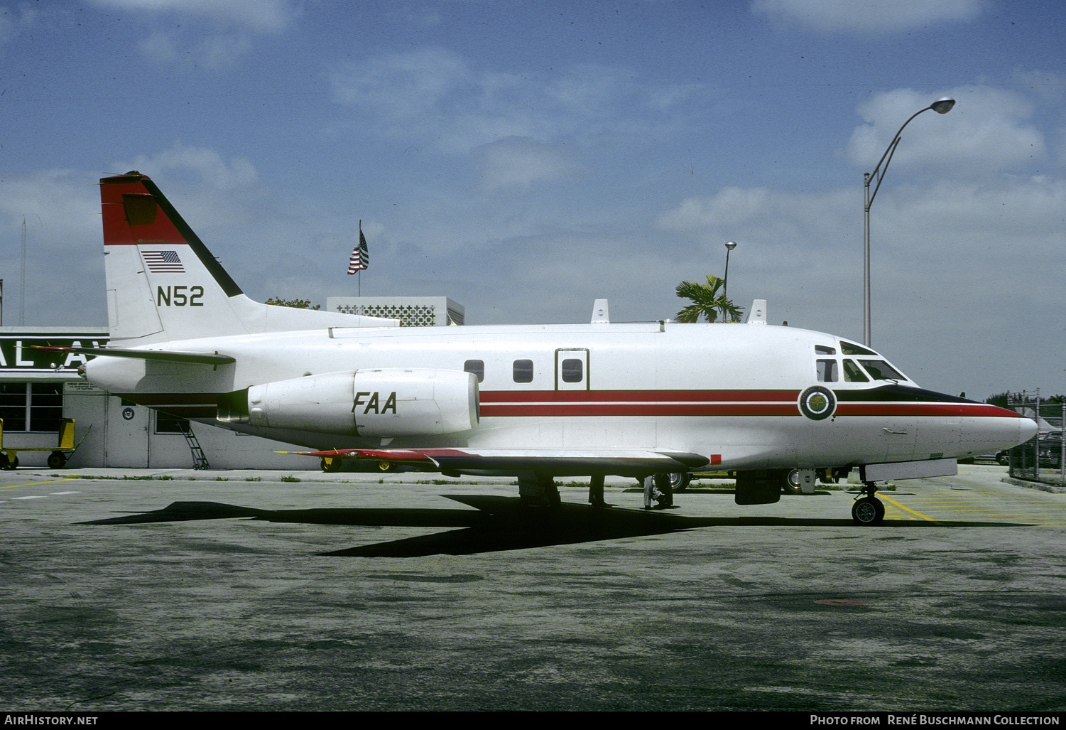Aircraft Photo of N52 | North American Rockwell NA-380 Sabreliner 80A | FAA - Federal Aviation Administration | AirHistory.net #288030