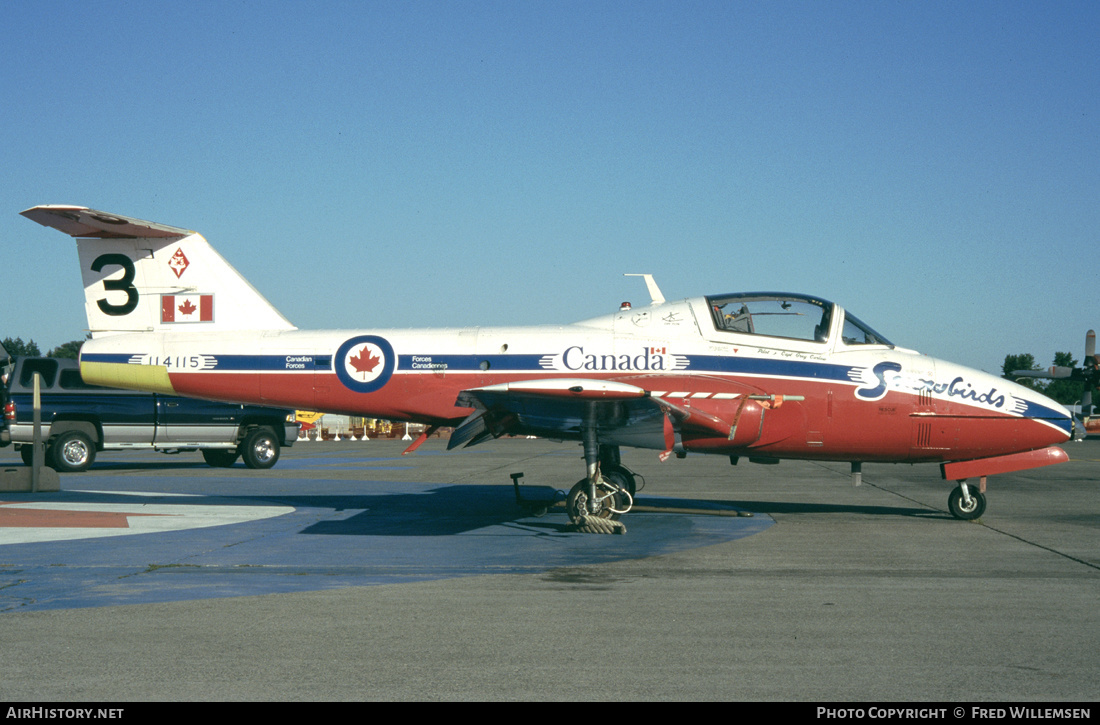 Aircraft Photo of 114115 | Canadair CT-114 Tutor (CL-41A) | Canada - Air Force | AirHistory.net #288034