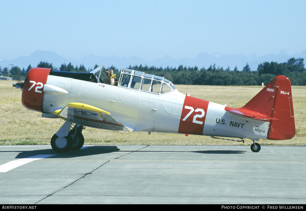 Aircraft Photo of N13372 | North American SNJ-4 Texan | USA - Navy | AirHistory.net #288051