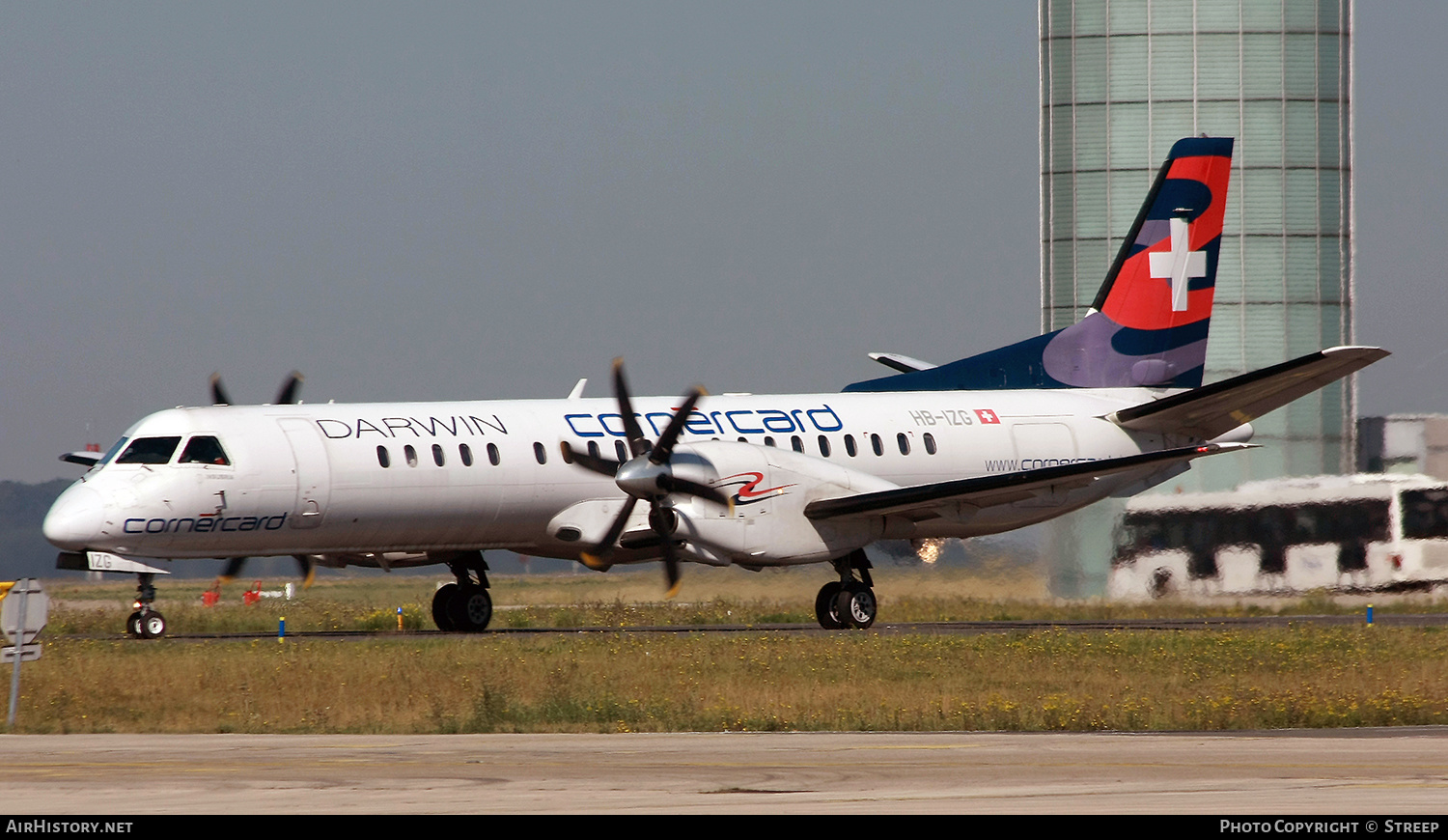 Aircraft Photo of HB-IZG | Saab 2000 | Darwin Airline | AirHistory.net #288052