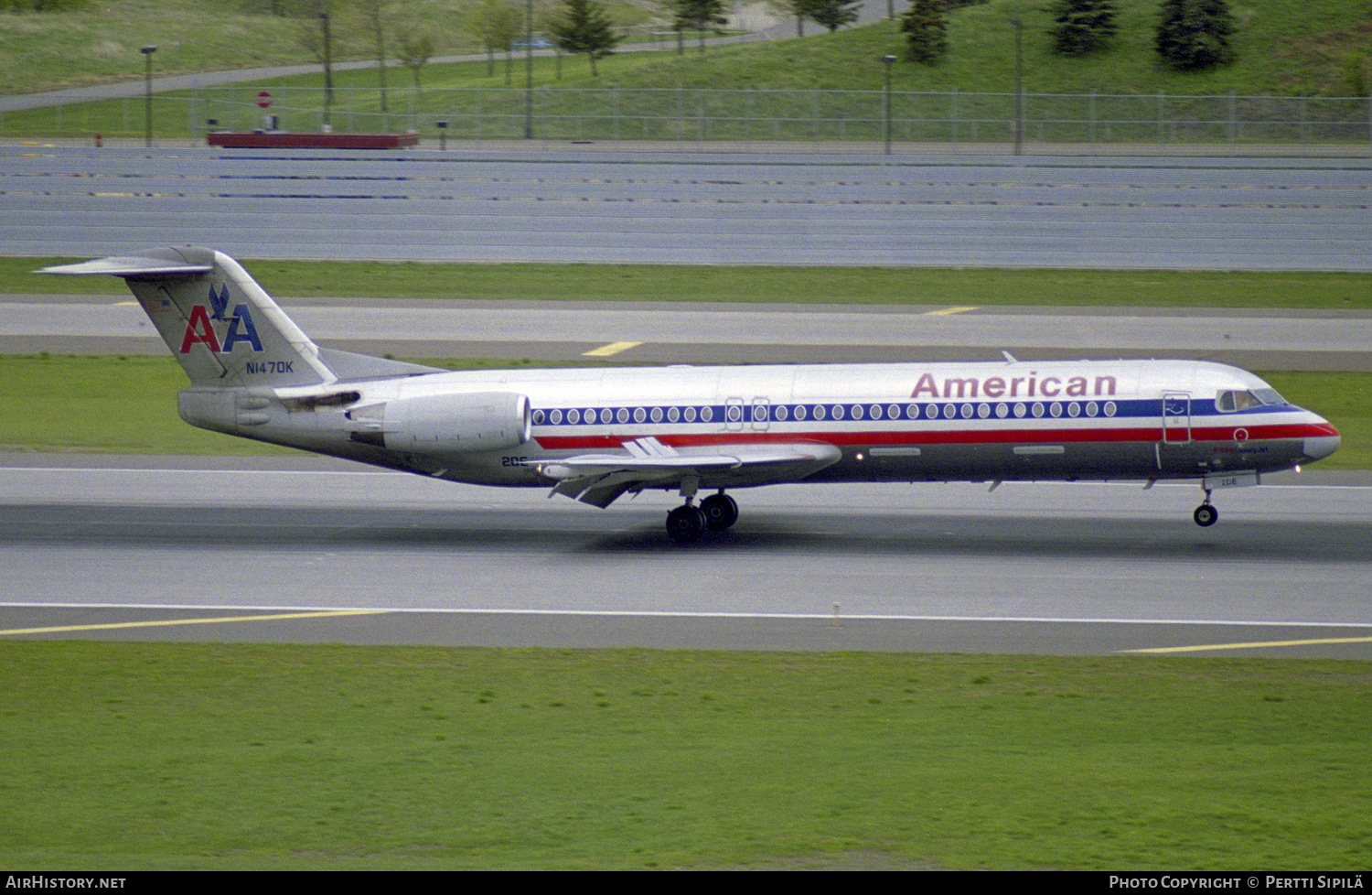 Aircraft Photo of N1470K | Fokker 100 (F28-0100) | American Airlines | AirHistory.net #288053