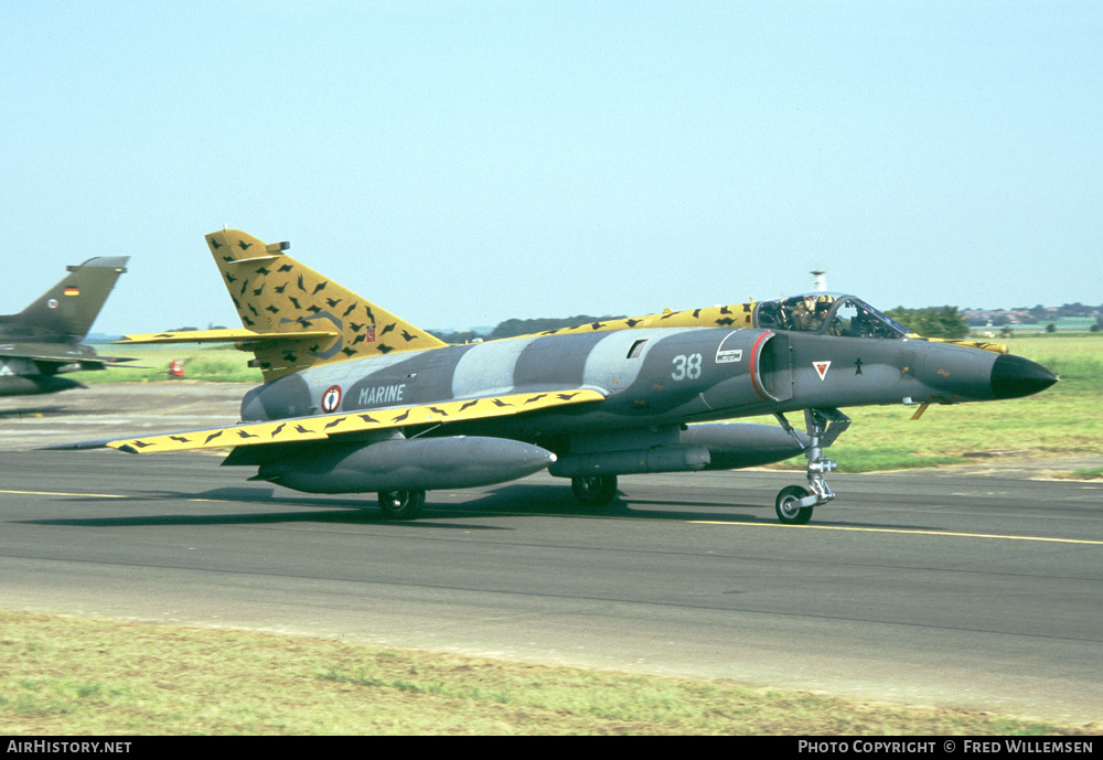 Aircraft Photo of 38 | Dassault Super Etendard Modernisé | France - Navy | AirHistory.net #288059