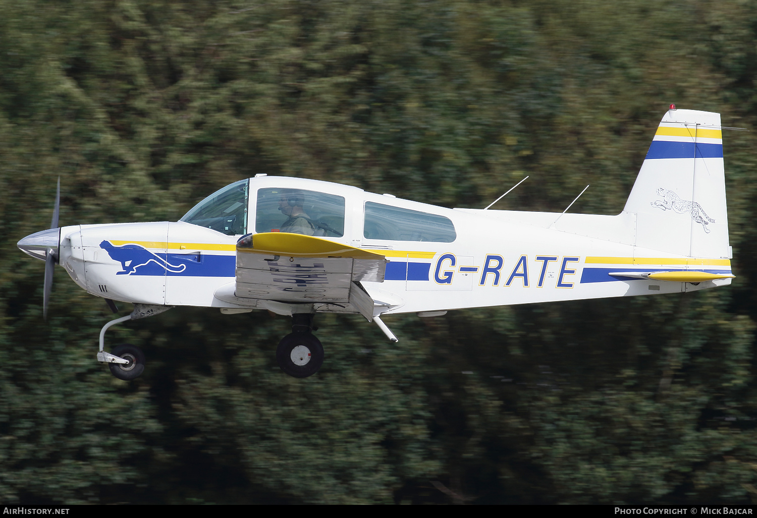 Aircraft Photo of G-RATE | Grumman American AA-5A Cheetah | AirHistory.net #288062