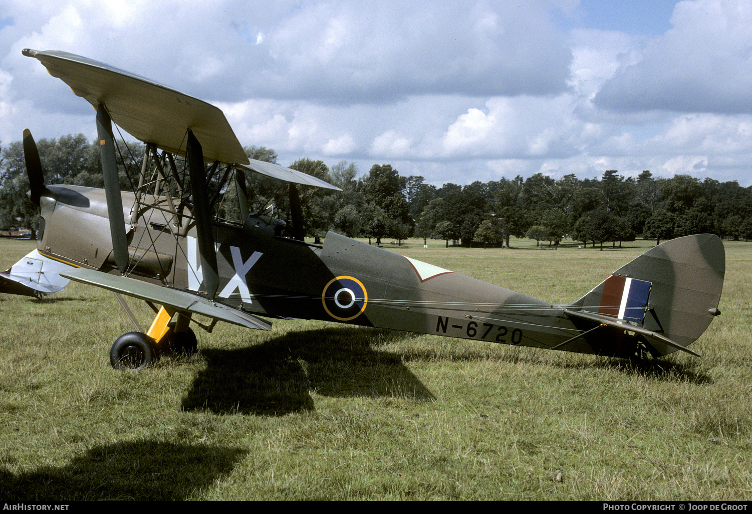 Aircraft Photo of G-BYTN / N6720 | De Havilland D.H. 82A Tiger Moth II | UK - Air Force | AirHistory.net #288069