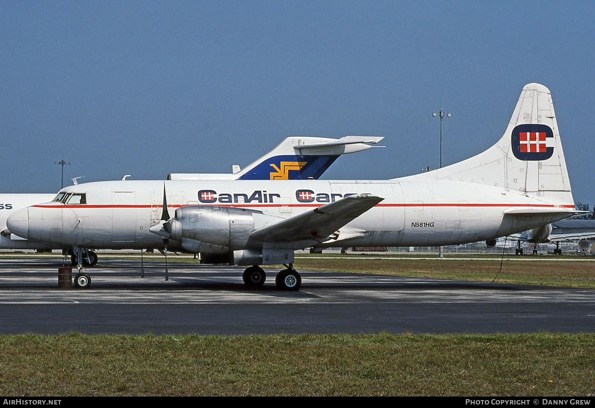 Aircraft Photo of N581HG | Convair 580/F | CanAir Cargo | AirHistory.net #288070