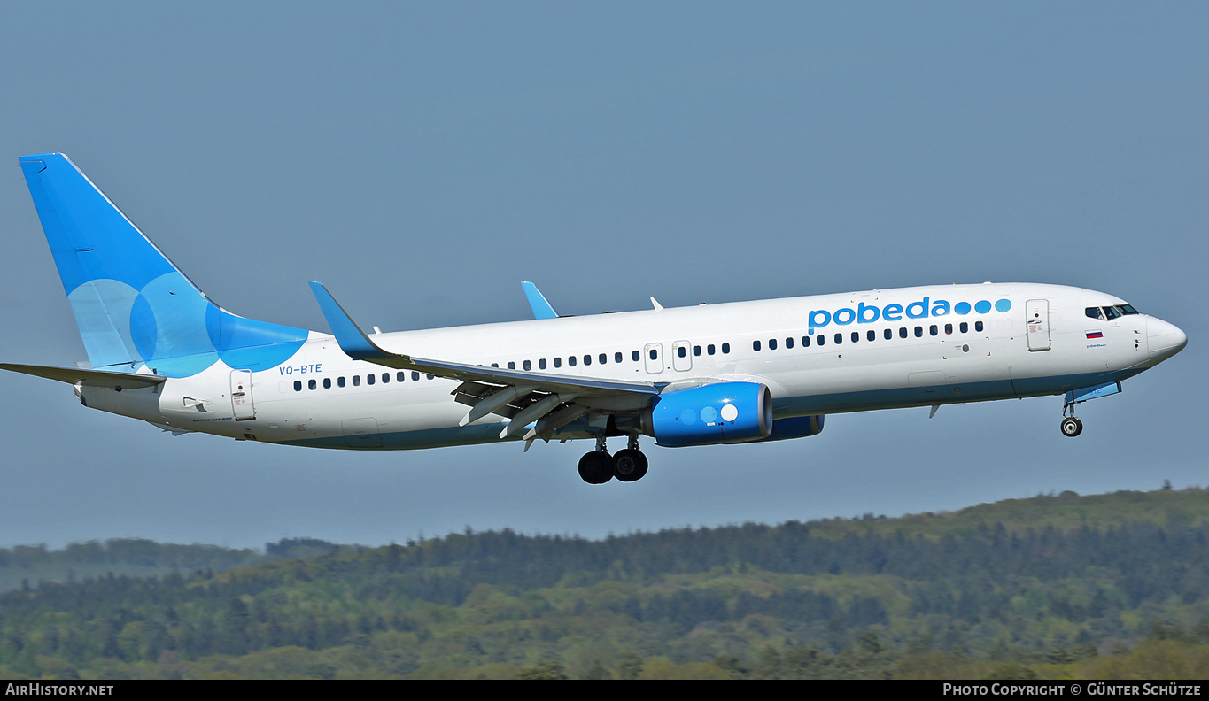 Aircraft Photo of VQ-BTE | Boeing 737-81D | Pobeda Airlines | AirHistory.net #288089