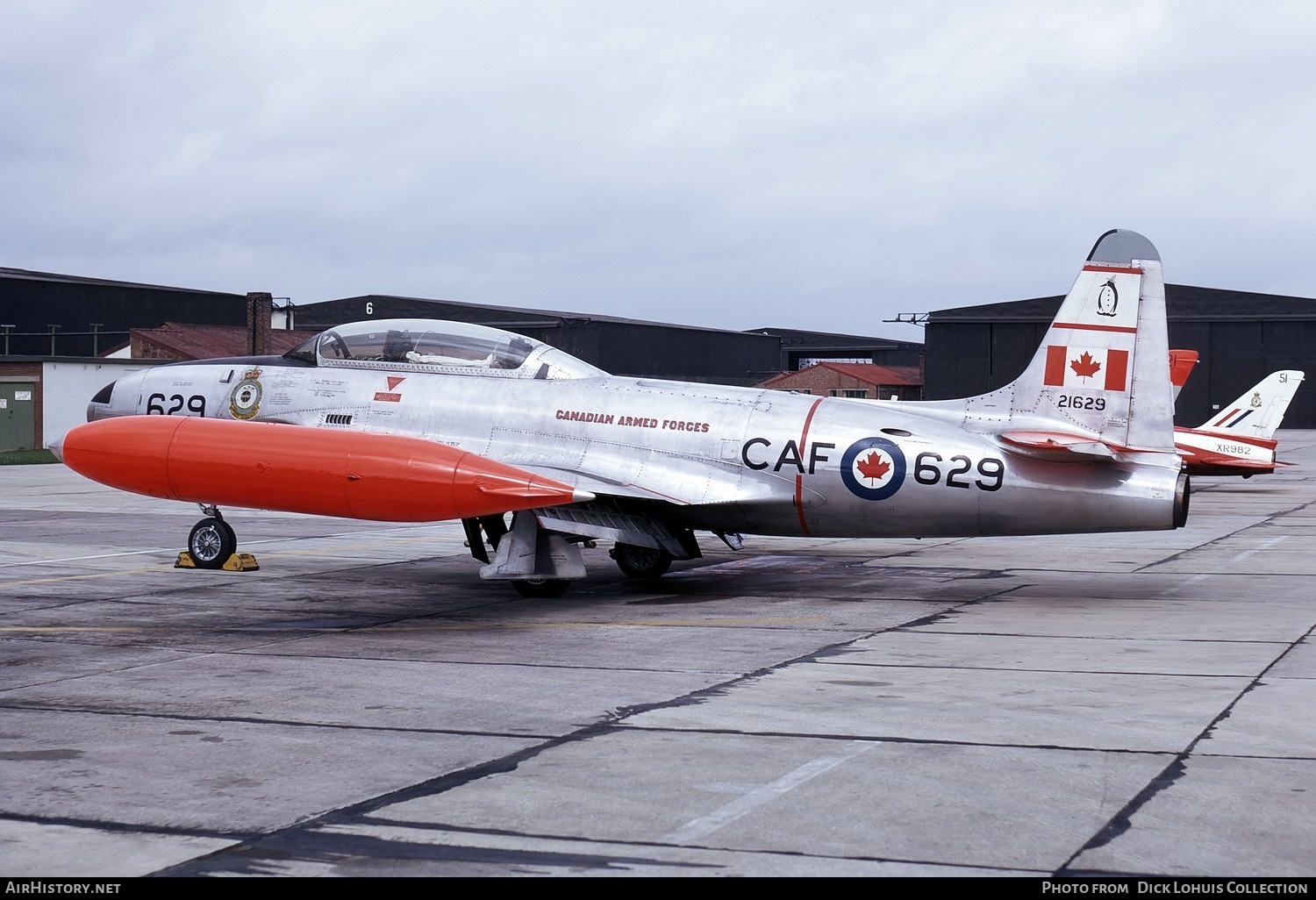 Aircraft Photo of 21629 | Canadair CT-133 Silver Star 3 | Canada - Air Force | AirHistory.net #288111