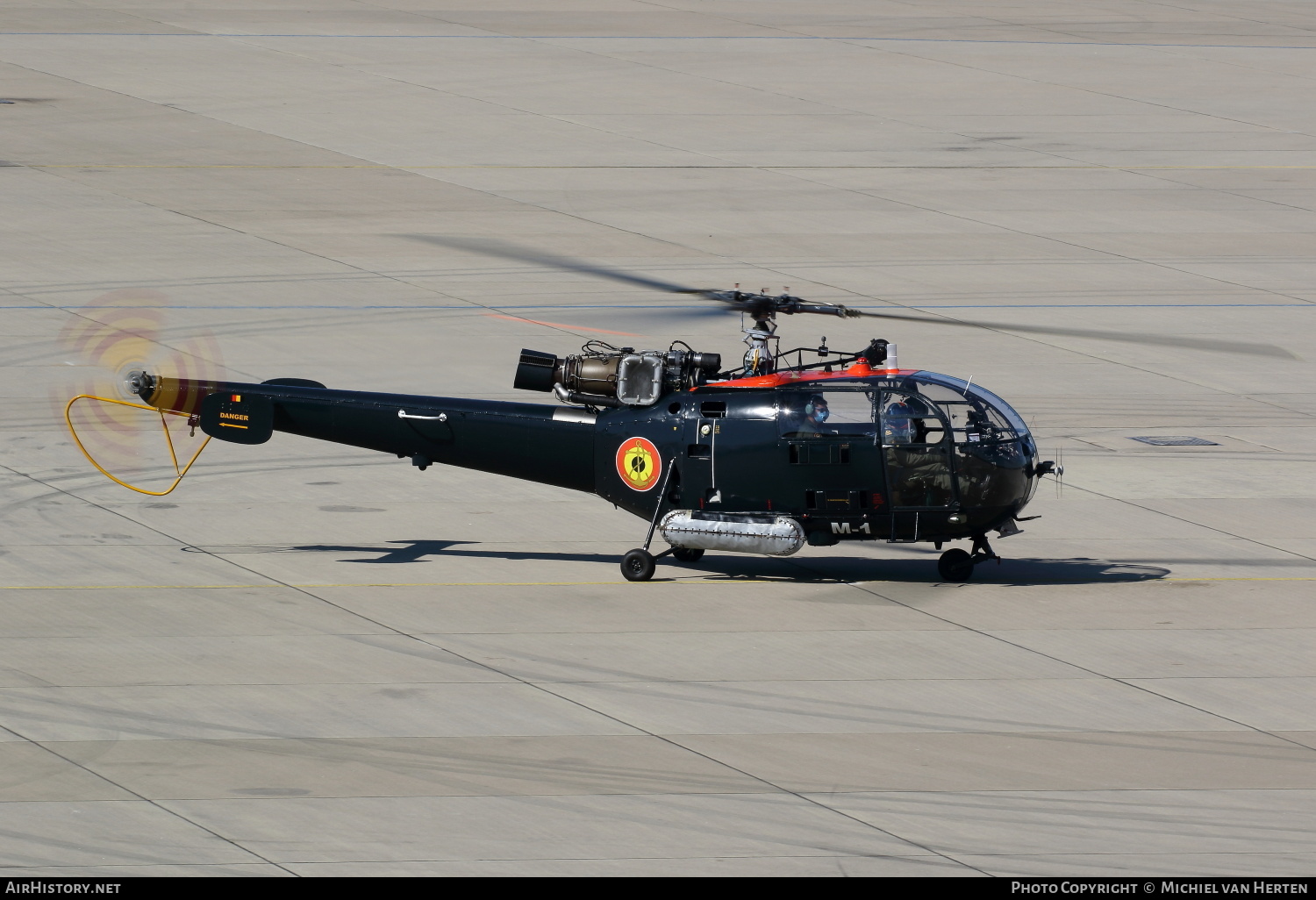 Aircraft Photo of M-1 | Aerospatiale SA-316B Alouette III | Belgium - Navy | AirHistory.net #288114