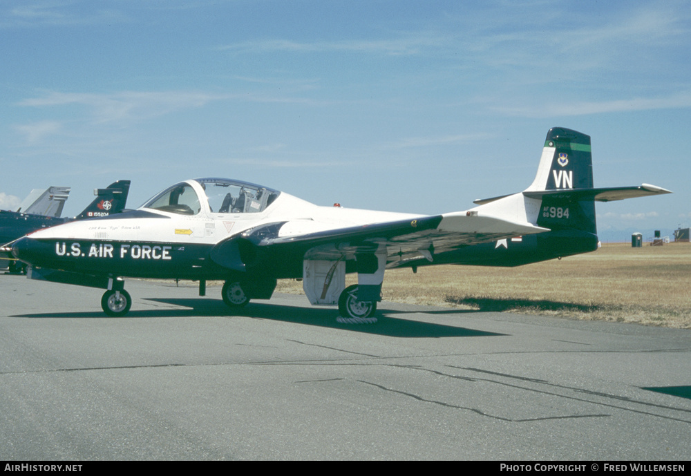 Aircraft Photo of 68-7984 | Cessna T-37B Tweety Bird | USA - Air Force | AirHistory.net #288120