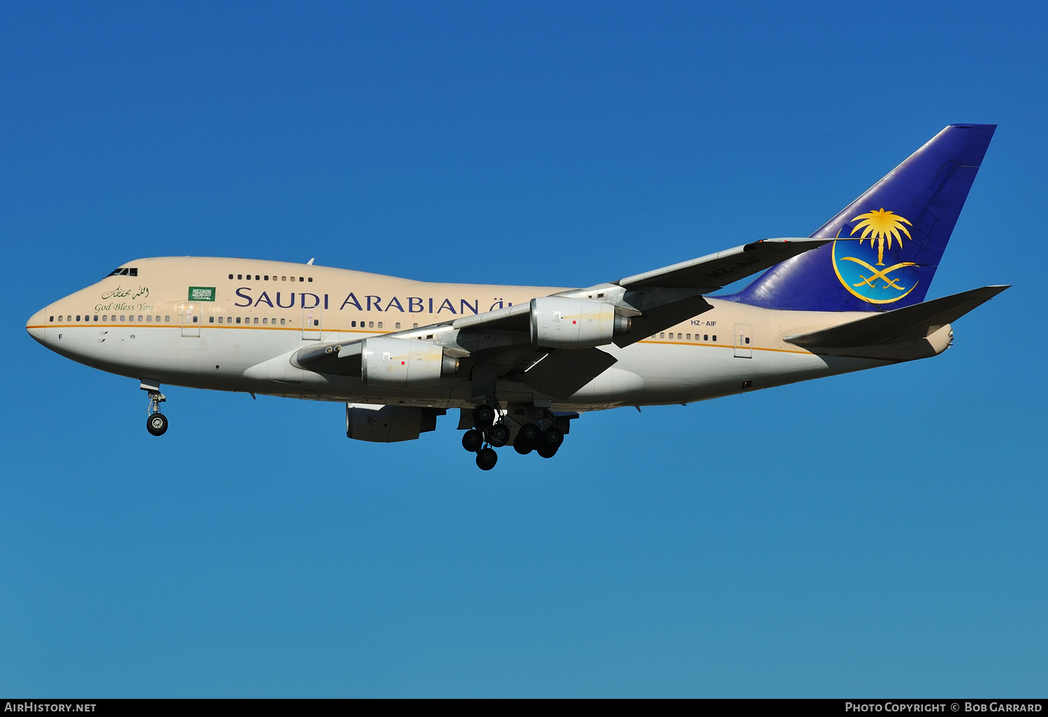 Aircraft Photo of HZ-AIF | Boeing 747SP-68 | Saudi Arabian Royal Flight | AirHistory.net #288132