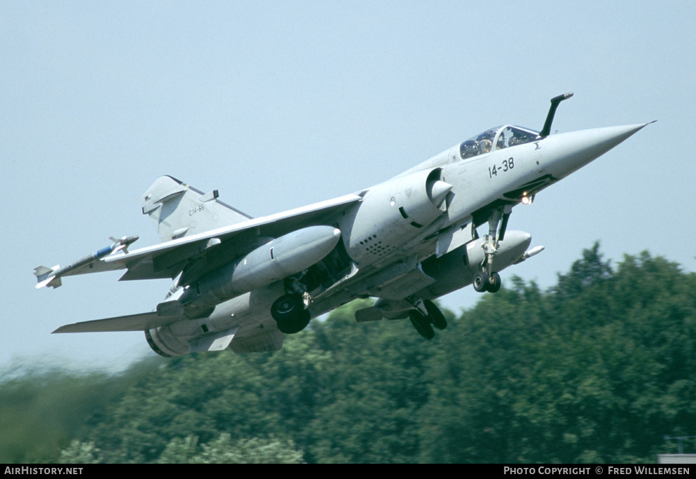 Aircraft Photo of C14-66 | Dassault Mirage F1M | Spain - Air Force | AirHistory.net #288138