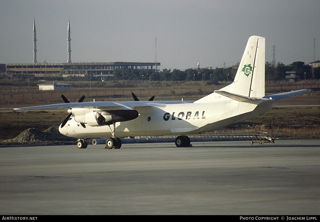 Aircraft Photo of TC-GZT | Antonov An-26B | Global Air Cargo | AirHistory.net #288165