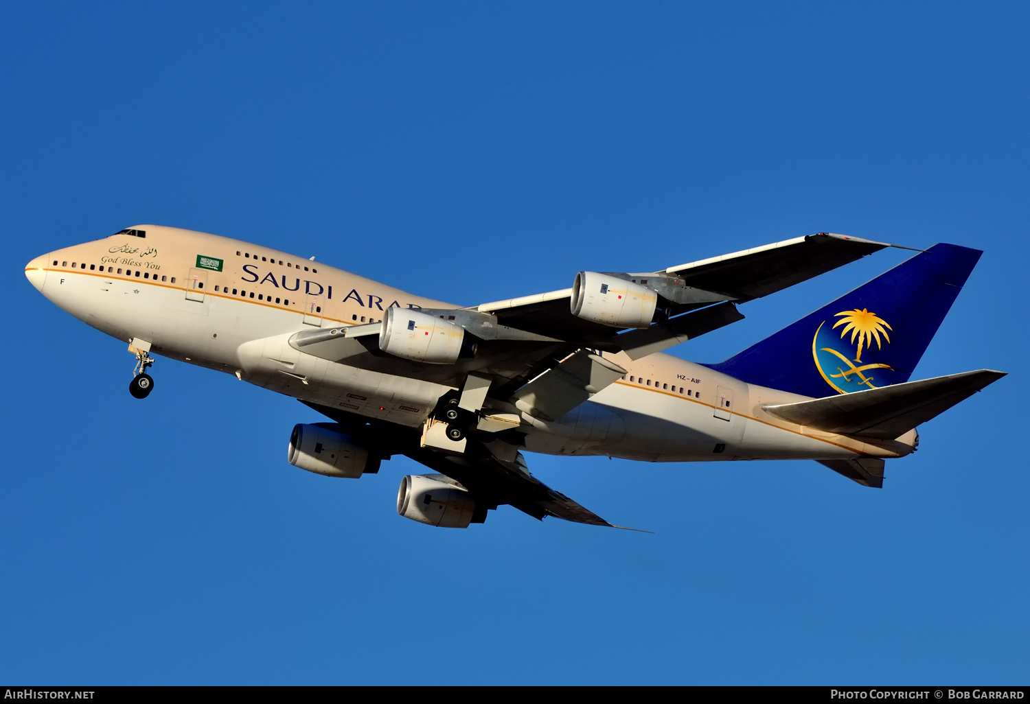 Aircraft Photo of HZ-AIF | Boeing 747SP-68 | Saudi Arabian Royal Flight | AirHistory.net #288169