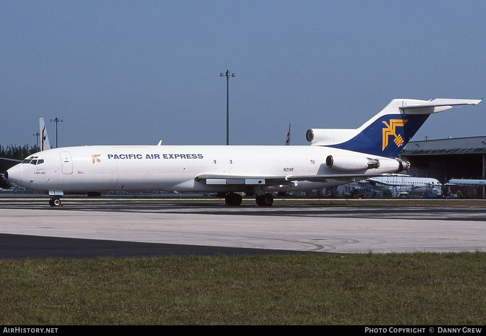 Aircraft Photo of N214F | Boeing 727-281/Adv(F) | Pacific Air Express | AirHistory.net #288170