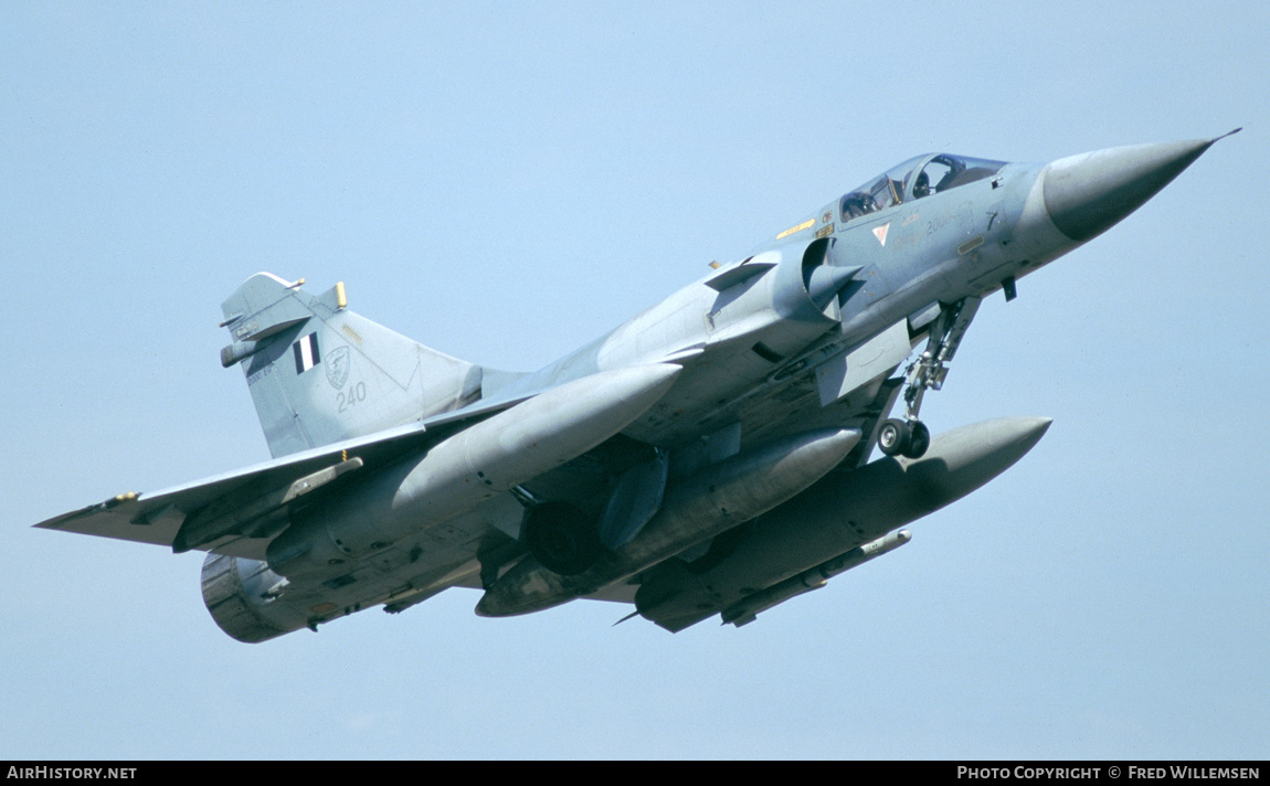 Aircraft Photo of 240 | Dassault Mirage 2000EG | Greece - Air Force | AirHistory.net #288179