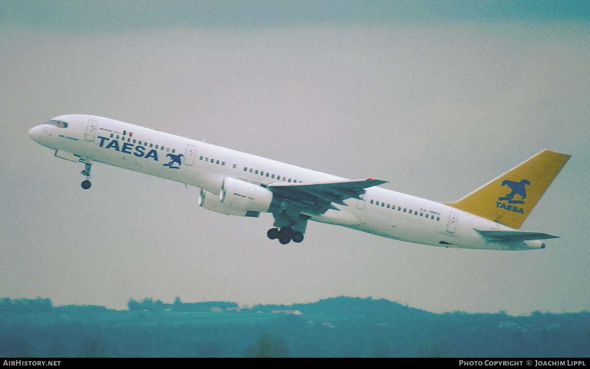 Aircraft Photo of XA-MMX | Boeing 757-236 | TAESA - Transportes Aéreos Ejecutivos | AirHistory.net #288196