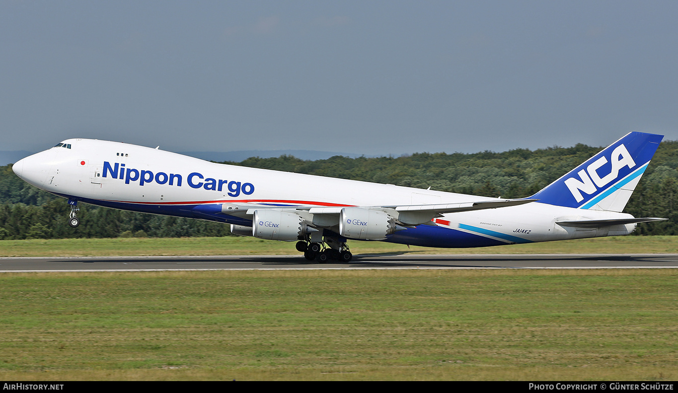 Aircraft Photo of JA14KZ | Boeing 747-8KZF/SCD | Nippon Cargo Airlines - NCA | AirHistory.net #288198