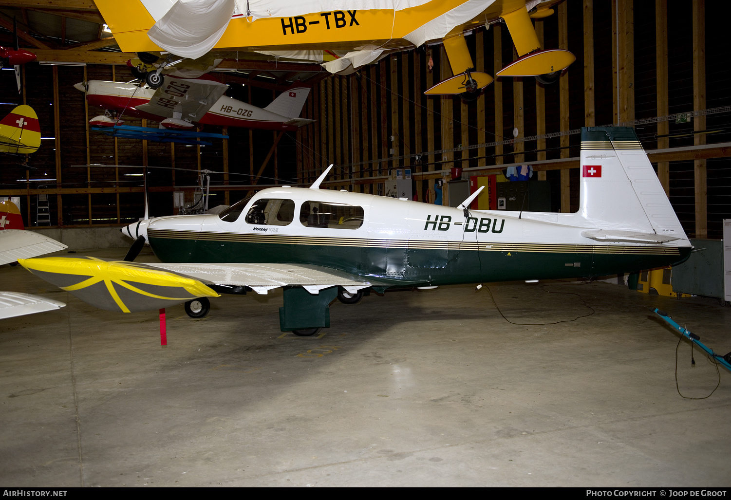 Aircraft Photo of HB-DBU | Mooney M-20J MSE | AirHistory.net #288202