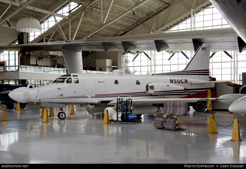 Aircraft Photo of N50CR | North American Rockwell NA-287 Sabreliner 50 | Collins | AirHistory.net #288204