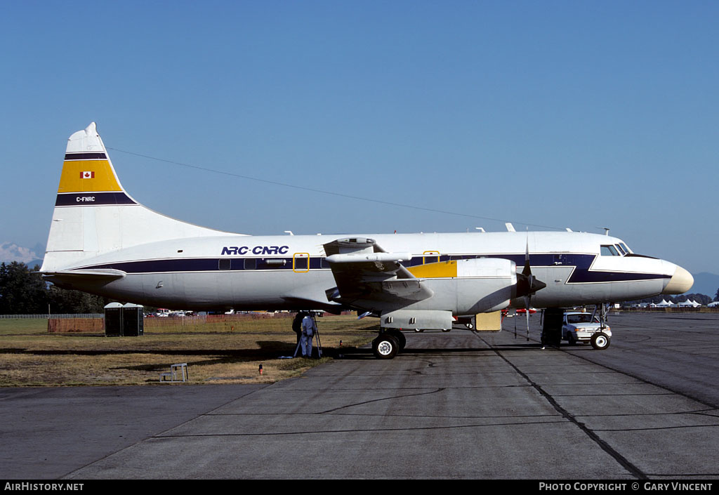 Aircraft Photo of C-FNRC | Convair 580 | NRC-CNRC - National Research Council | AirHistory.net #288212