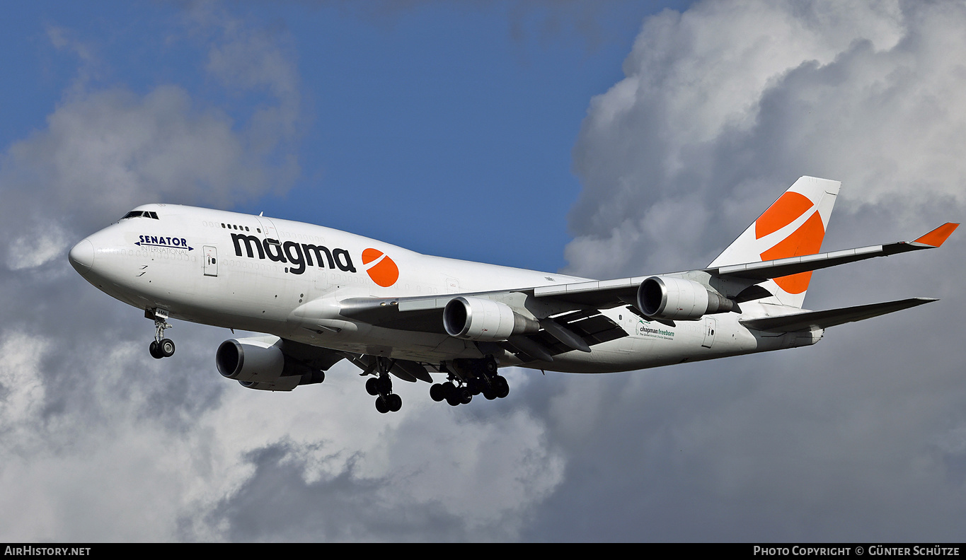 Aircraft Photo of TF-AMN | Boeing 747-4F6(BDSF) | Magma Aviation | AirHistory.net #288219