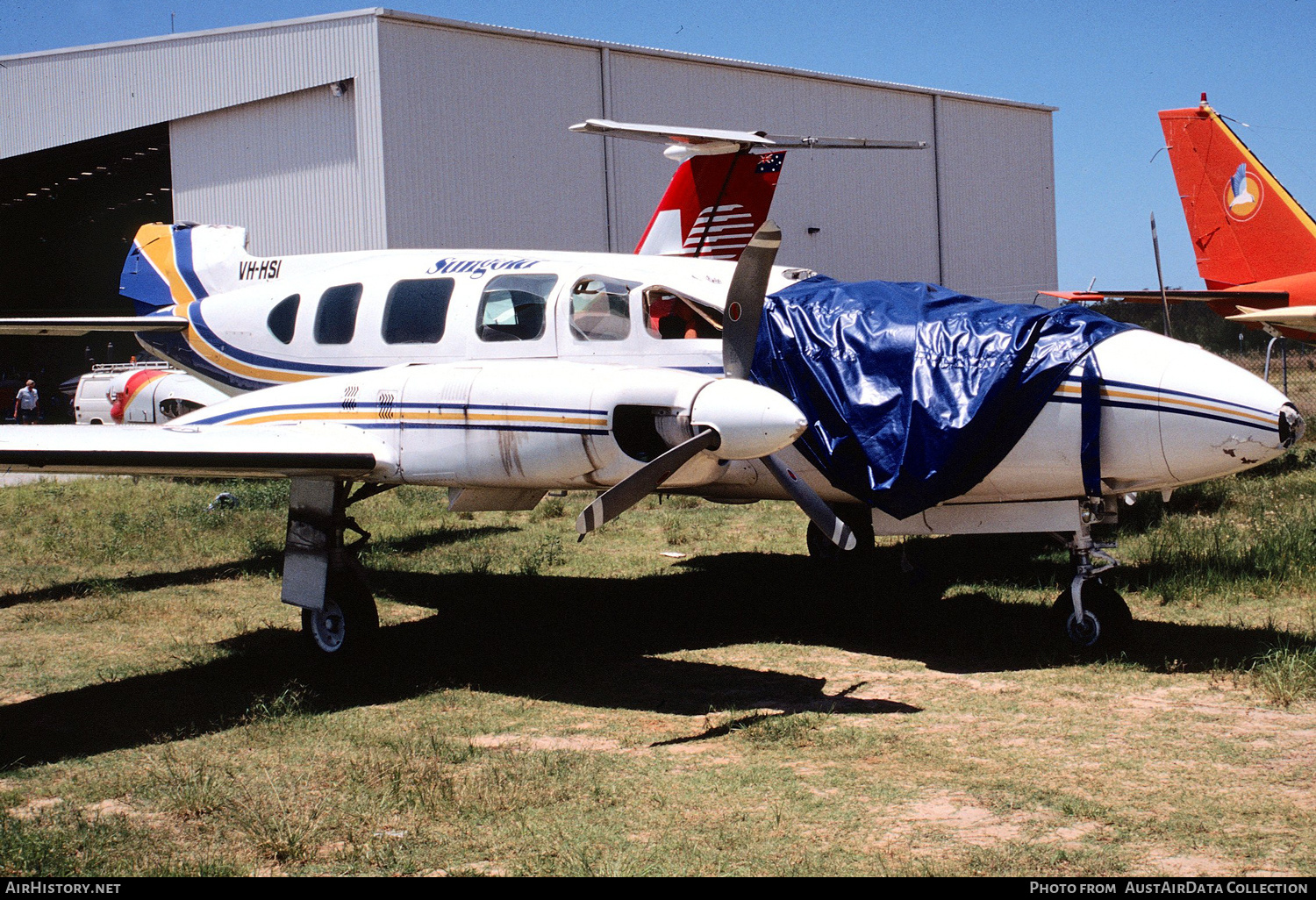 Aircraft Photo of VH-HSI | Piper PA-31-350 Chieftain | Sungold Airlines | AirHistory.net #288256