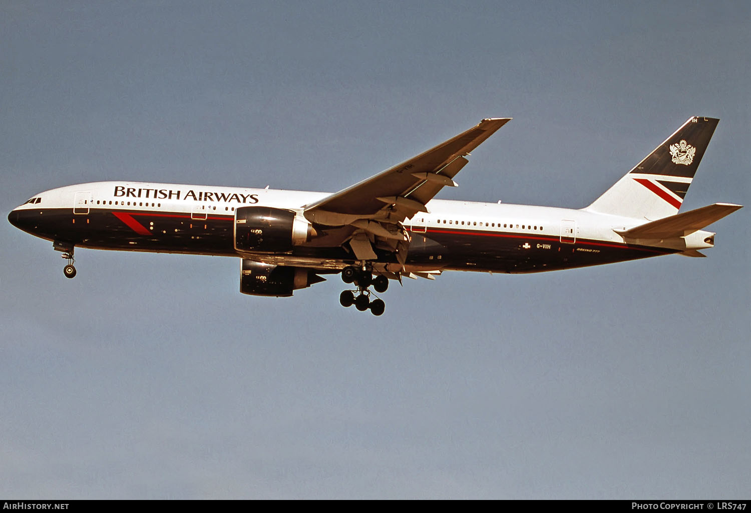 Aircraft Photo of G-VIIH | Boeing 777-236/ER | British Airways | AirHistory.net #288291