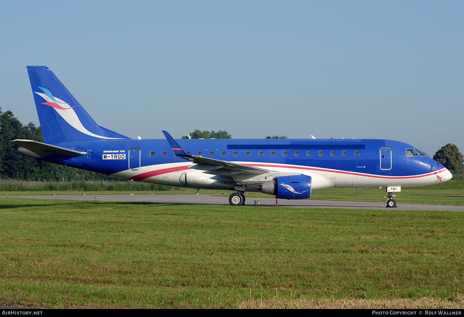 Aircraft Photo of M-YRGO | Embraer 170LR (ERJ-170-100LR) | Paramount Airways | AirHistory.net #288297