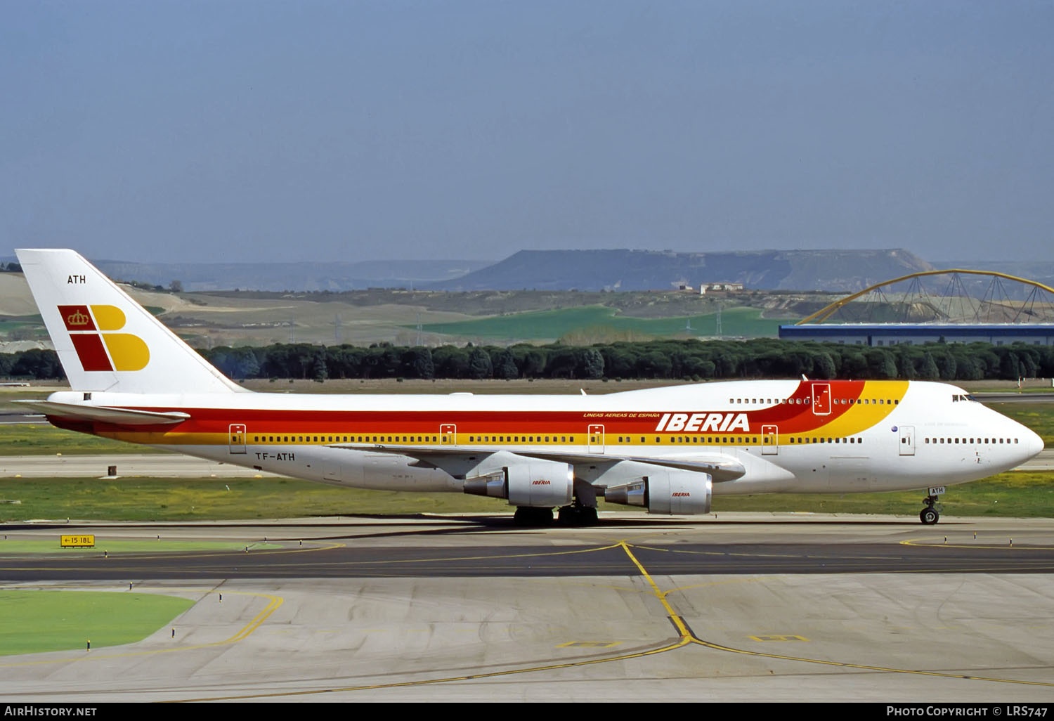 Aircraft Photo of TF-ATH | Boeing 747-341 | Iberia | AirHistory.net #288304