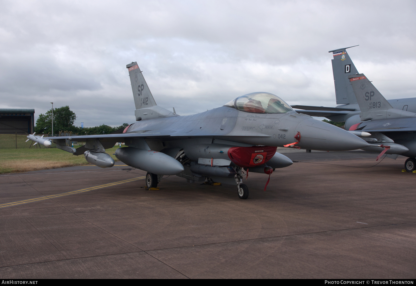 Aircraft Photo of 91-0412 / AF91-412 | Lockheed Martin F-16CM Fighting Falcon | USA - Air Force | AirHistory.net #288319