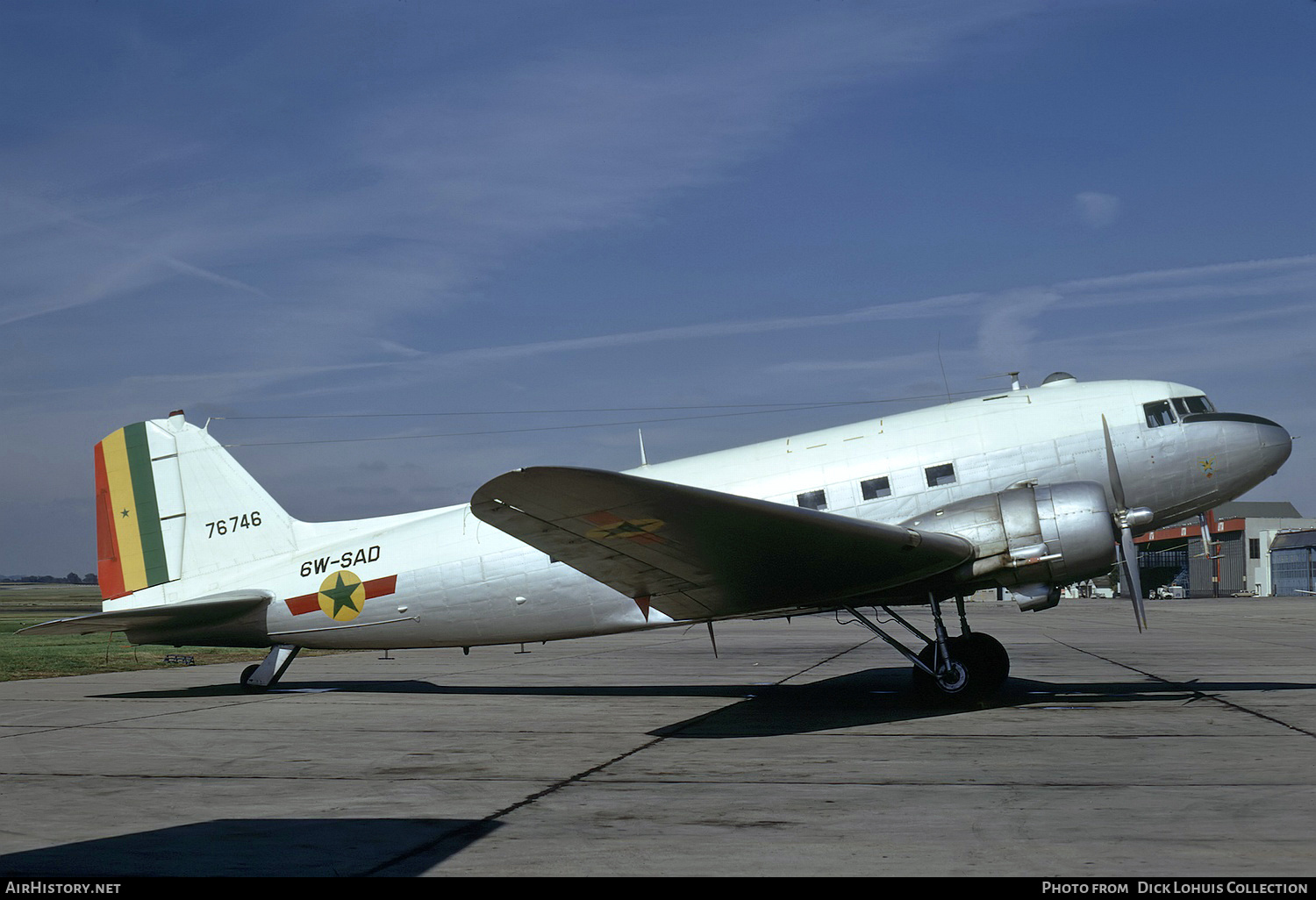 Aircraft Photo of 6W-SAD / 76746 | Douglas C-47B Skytrain | Senegal - Air Force | AirHistory.net #288324