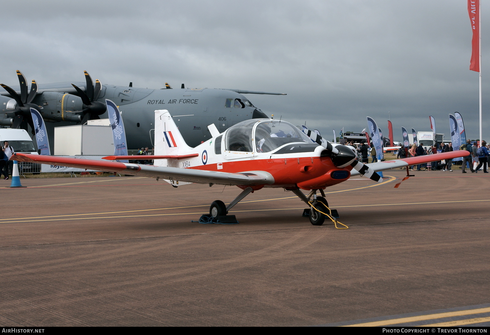 Aircraft Photo of G-GGRR / XX614 | Scottish Aviation Bulldog T1 | UK - Air Force | AirHistory.net #288338