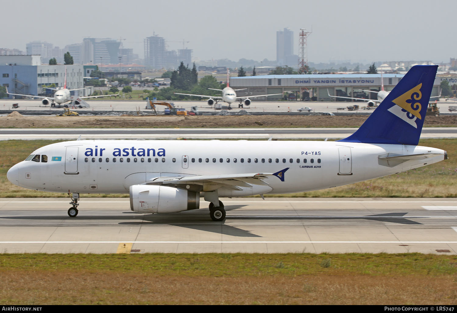 Aircraft Photo of P4-YAS | Airbus A319-132 | Air Astana | AirHistory.net #288357