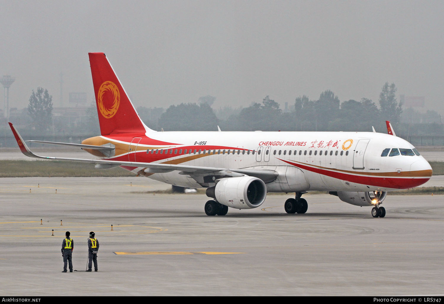 Aircraft Photo of B-1856 | Airbus A320-214 | Chengdu Airlines | AirHistory.net #288393